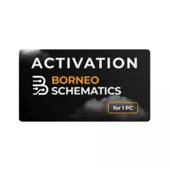 Borneo Schematics Hardware Tool Activation Code ( 12 Months 1 User ) Activation Code | Best Price IN India